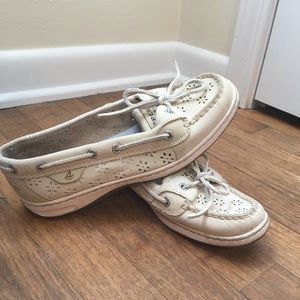 Cream Sperrys